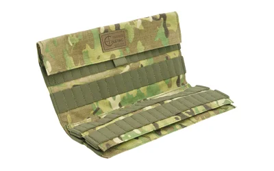 Cole-TAC COLETAC AMMO NOVEL STD MCAM, open multicam pouch with rows of elastic loops