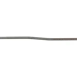 LANTAC MSPEC Carbine Gas Tube SS, side view of slim silver gas tube with bent section