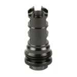LANTAC DRAKON 762X39 M14-LH ASR MNT black front view with crown openings and grooved base