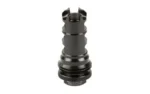 LANTAC DRAKON 762X39 M14-LH ASR MNT black front view with crown openings and grooved base