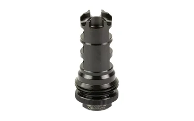 LANTAC DRAKON 762X39 M14-LH ASR MNT black front view with crown openings and grooved base