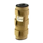 Cole-TAC COLETAC HTP 6" SUPPRESSOR COVER CB, coyote brown upright view with straps and logo