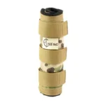 Cole-TAC COLETAC METPY 6" SPPRSSR COVER MCAM, Multicam upright view with coyote straps
