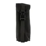Cole-TAC Vulcan Supp Pouch black, front view with buckle closure