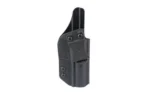 Kel-Tec PR57 IWB Paddle Holster black, right-side view with mounting screws