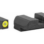 AMERIGLO PROTECTOR FOR GLK LOW black front and rear sights with green outlined front dot