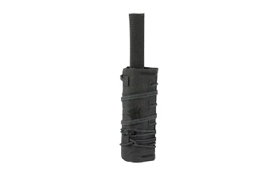 Burn Proof Gear BPG SUPPRSSR CVR HVY 6.5 X 1.5 BLK black cover fitted on a vertical dark tube