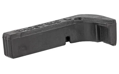 GHOST TACT EXT MAG REL FOR GLK 45ACP black textured extended release in angled view