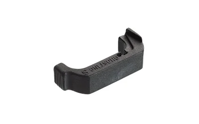 primary-8950 GHOST EXT MAG RELEASE FOR GLK GEN4 black extended magazine release, angled top view