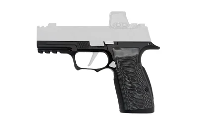 primary-8955 ICARUS ACE 365 AXG MACRO BLK black grip module, right-side view with textured grip and trigger guard