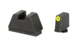 AMERIGLO 3XL TRIT GRN OL FOR GLK black front and rear sights with green outlined front dot