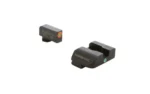 AMERIGLO I-DOT FOR GLOCK ORG/GRN black front and rear sights with orange and green dots