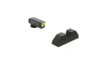 Ameriglo Protector sights, black front and rear set with green front dot