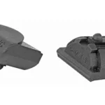 Ghost Grip Plug Kit for Glock Gen4/5, two black grip plugs shown from top and angled views