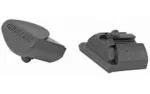 Ghost Grip Plug Kit for Glock Gen4/5, two black grip plugs shown from top and angled views