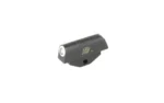 XS Sights XS TAURUS 856 STANDARD TRITIUM WHITE black front sight with white dot, angled view