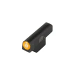 XS Sights XS STND DOT FOR COLT COBRA TRIT ORG, black angled front sight with orange outlined dot