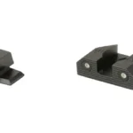 XS Sights XS R3D 2.0 Sight, black front and rear set with orange front dot and twin rear dots
