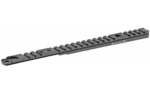 XS Sights XS LEVER RAIL MOUNT MARLIN 1894, black slotted rail in angled top view