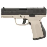 FMK Firearms Inc. FMK Mach 9 Handgun 9mm Luger 10rd Magazine(1) 4" Barrel Optic Ready Titanium Grey Frame