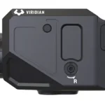 Viridian C5L light and laser, black right-side view with controls and front lens housing