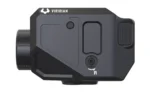 Viridian C5L light and laser, black right-side view with controls and front lens housing