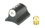 XS Sights XS BIG DOT TRIT Shotgun Plain Barrel, black sight with white dot and brass bead