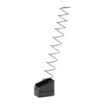 WARNE MAG EXT FOR GLK 17/22, black magazine extension base with long metal spring