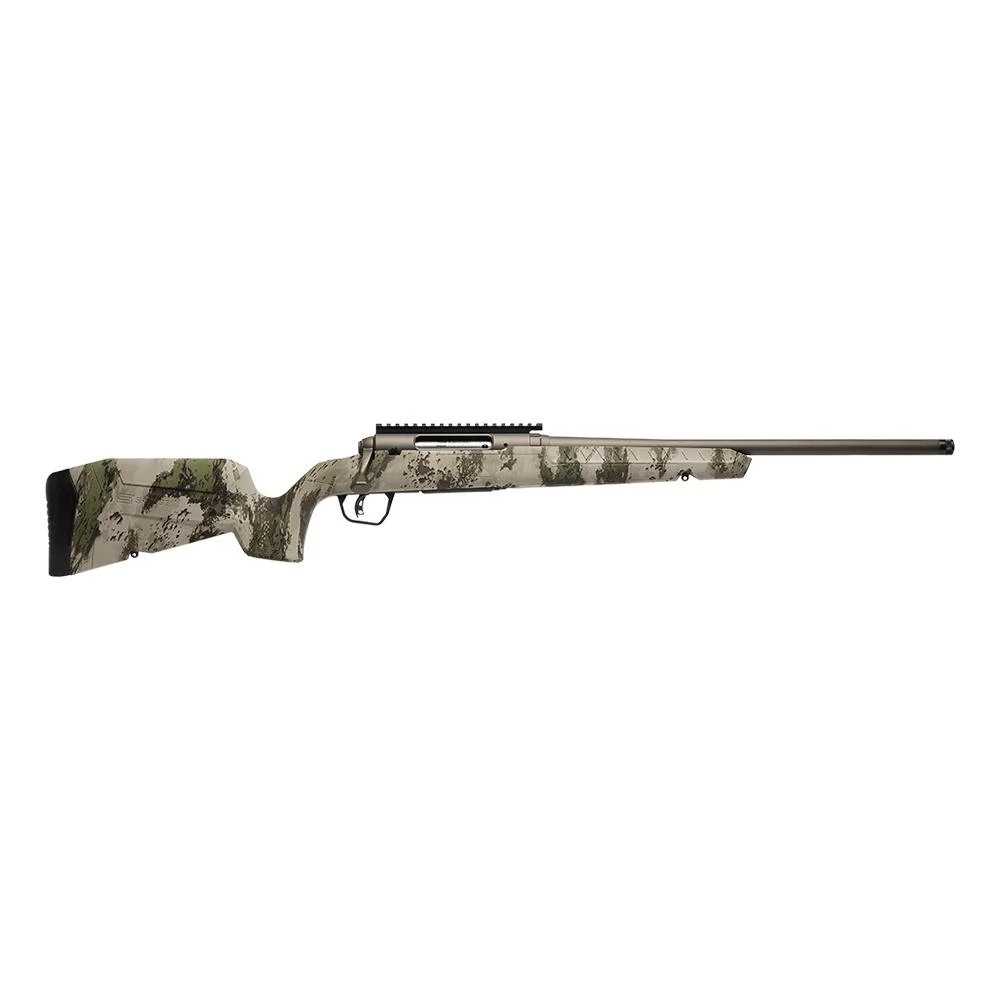 primary-931 Savage Arms Axis 2 Pro Rifle .243 Win 4rd Magazine 20" Threaded Barrel Savage Woodland Camo