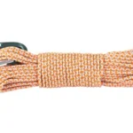 UST PARACORD 325 HANK, orange cord bundle with attached carabiner