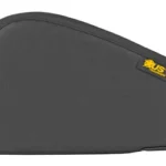 US PeaceKeeper US PK PISTOL CASE 11X6 BLK, black tapered zip case in side view