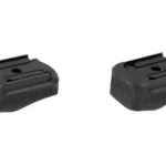 ICARUS ACE 365 XL Mag B-ACE Pads, pair of black angled base pads with textured sides