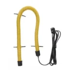 LOCKDOWN GOLDENROD yellow flexible rod with black end caps and attached power cord