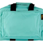 US PeaceKeeper US PK MINI RANGE ROBINS EGG BLUE rectangular blue range bag, front view