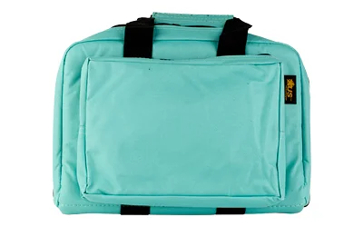 US PeaceKeeper US PK MINI RANGE ROBINS EGG BLUE rectangular blue range bag, front view