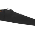 US PeaceKeeper US PK STD RFL CS 40 IN BLK, black side view with carry handles and zipper