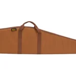 US PeaceKeeper US PK STANDARD RIFLE CASE 48" MBRN, brown side view with handles and shoulder strap