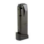 MAG KIMBER 9MM 18RD FOR KDS9C, black upright magazine with extended base plate