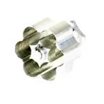 KIMBER SPEEDLOADER K6S, silver angled view with six cartridge chambers