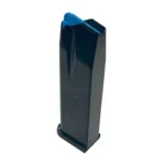 Kimber R7 Carbon black magazine, angled view with blue follower visible at top