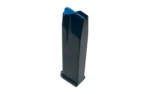 Kimber R7 Carbon black magazine, angled view with blue follower visible at top