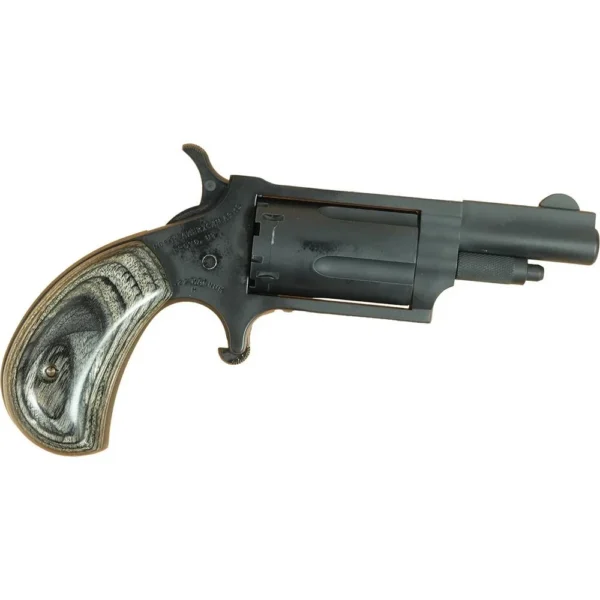 North American Arms NAA 22M Mini Revolver Handgun .22 Magnum 5rd Capacity 1.625" Barrel Grey Cerakote with Silver & Black