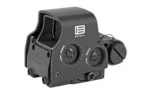 EOTECH EXPS2 black holographic sight, angled rear view with adjustment dials