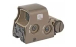 EOTECH XPS2-2 tan holographic sight, angled rear and right-side view with control buttons