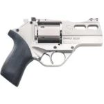 Chiappa Firearms USA Ltd Chiappa Rhino 30DS Handgun 10mm 6rd Capacity 3" Barrel Nickel Black with 3 Moon Clips
