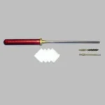 Pro-Shot Starter Series Handgun Kit with red handle, cleaning rod, patches, brush and tips