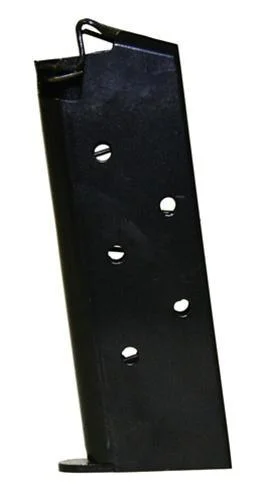 ProMag Colt Mustang/Pocketlite Magazine, black steel magazine with witness holes