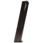 ProMag Ruger P94 Magazine, blued steel angled side view with extended body and baseplate