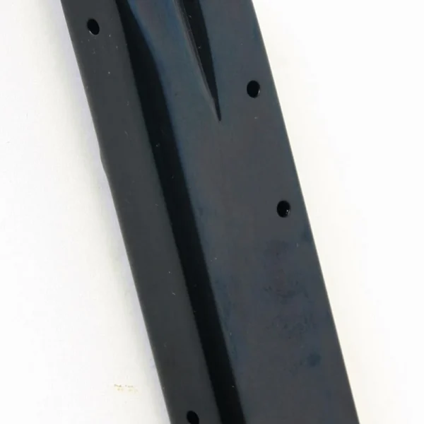 ProMag S&W 910/915/459/5900 Magazine, black steel magazine in angled side view