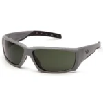 Pyramex Safety Pyramex Overwatch Shooting Glasses Grey with Grey Lens Anti Fog